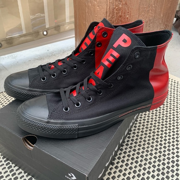 New: Converse Chuck Taylor All Star SEEK PEACE - Picture 8 of 10